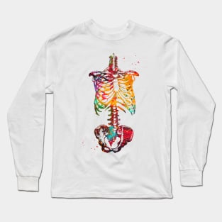 Skeleton Torso Long Sleeve T-Shirt